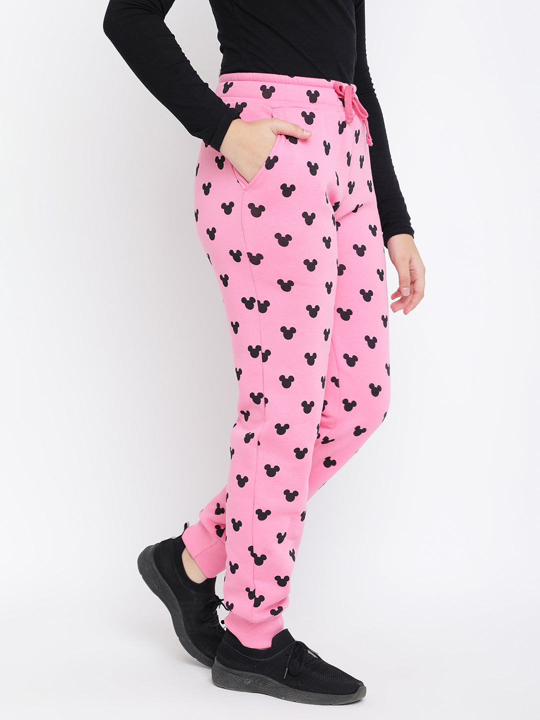 Lil Tomatoes Girls Disney Cotton Fleece Joggers