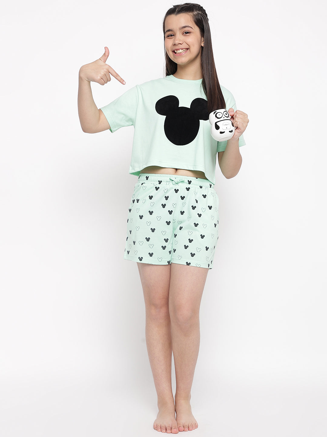 Lil Tomatoes Girls Disney Cotton Night Suits