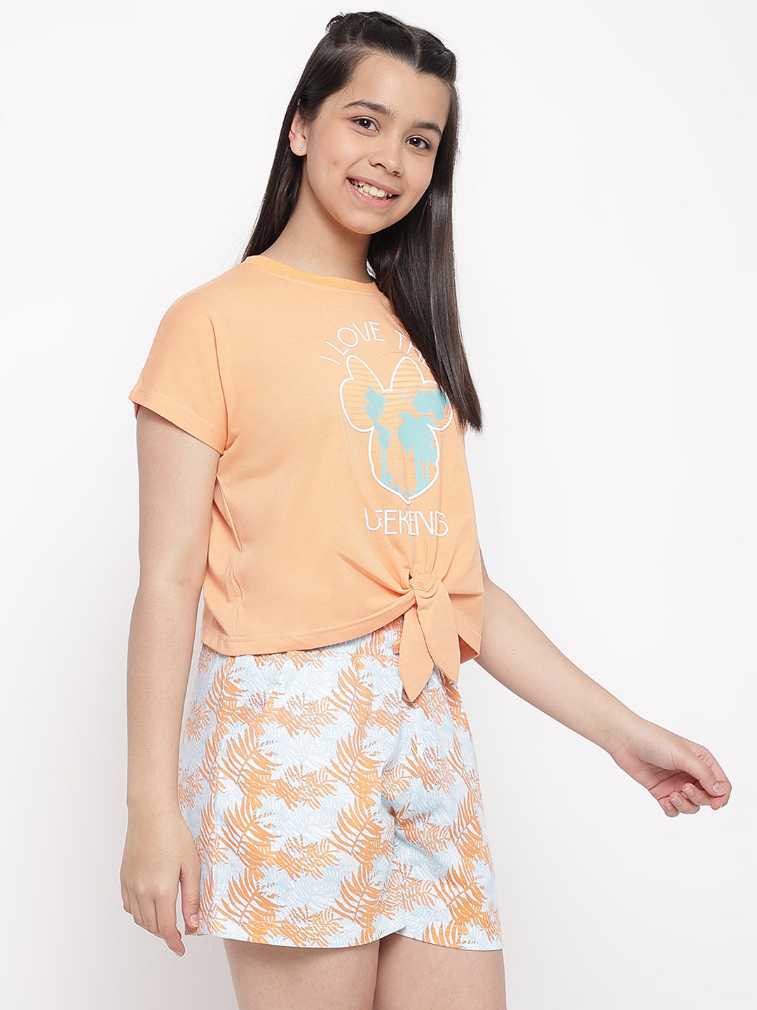 Lil Tomatoes Girls Disney Cotton Night Suits