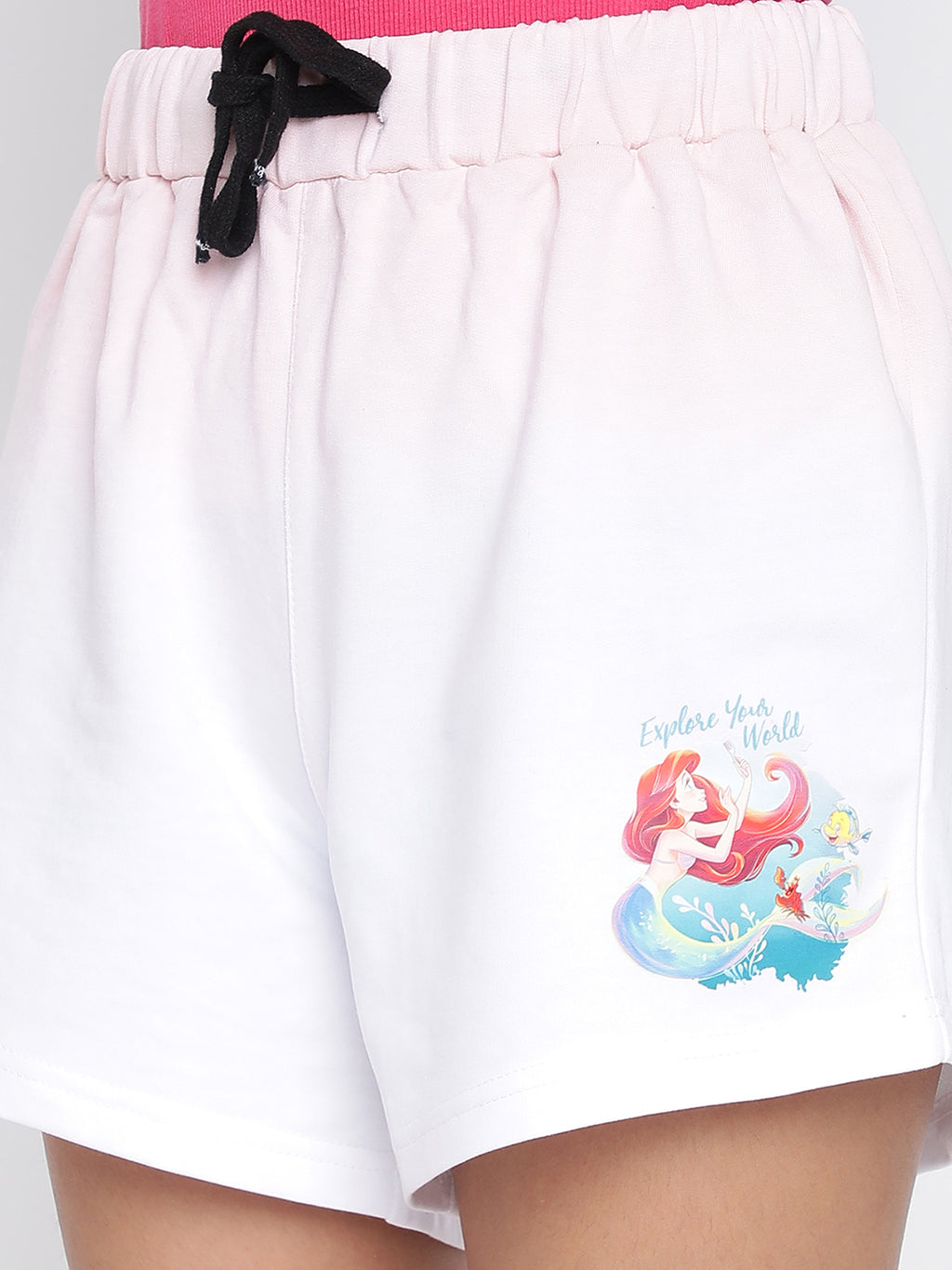 Lil Tomatoes Girls Disney Cotton Looper Shorts