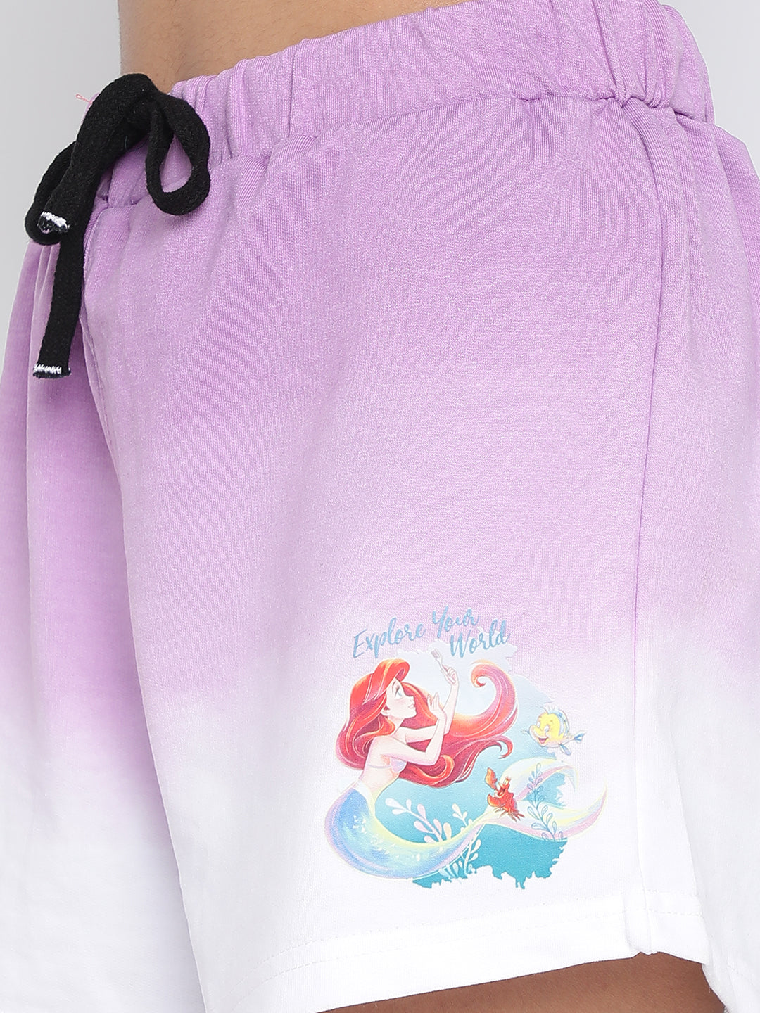Lil Tomatoes Girls Disney Cotton Looper Shorts