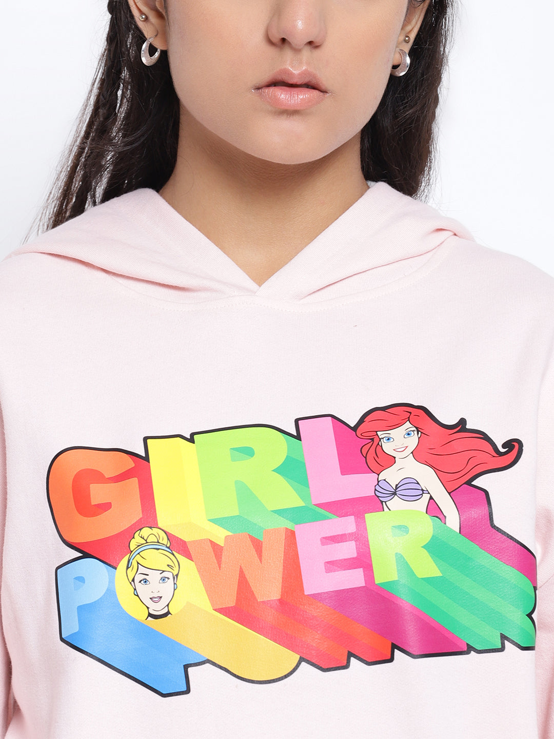 Lil Tomatoes Girls Disney Cotton Fleece Sweatshirt