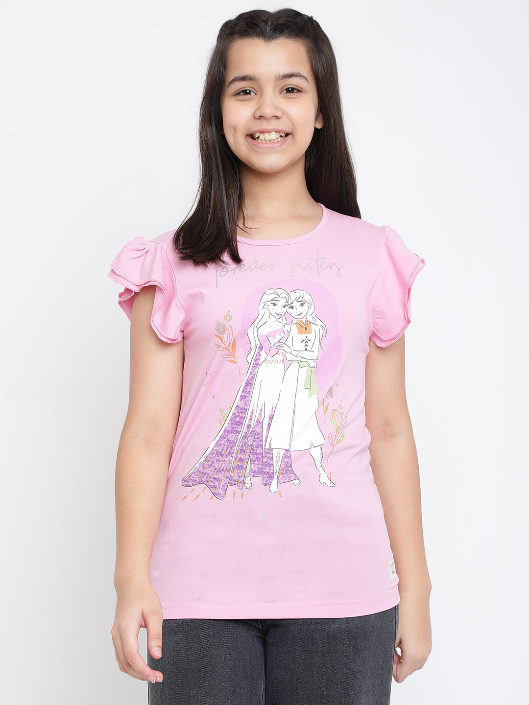 Lil Tomatoes Girls Disney Cotton Tops