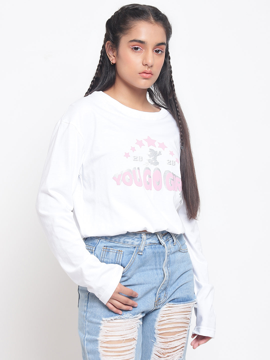 Li'l Tomatoes Girls Cotton Tops