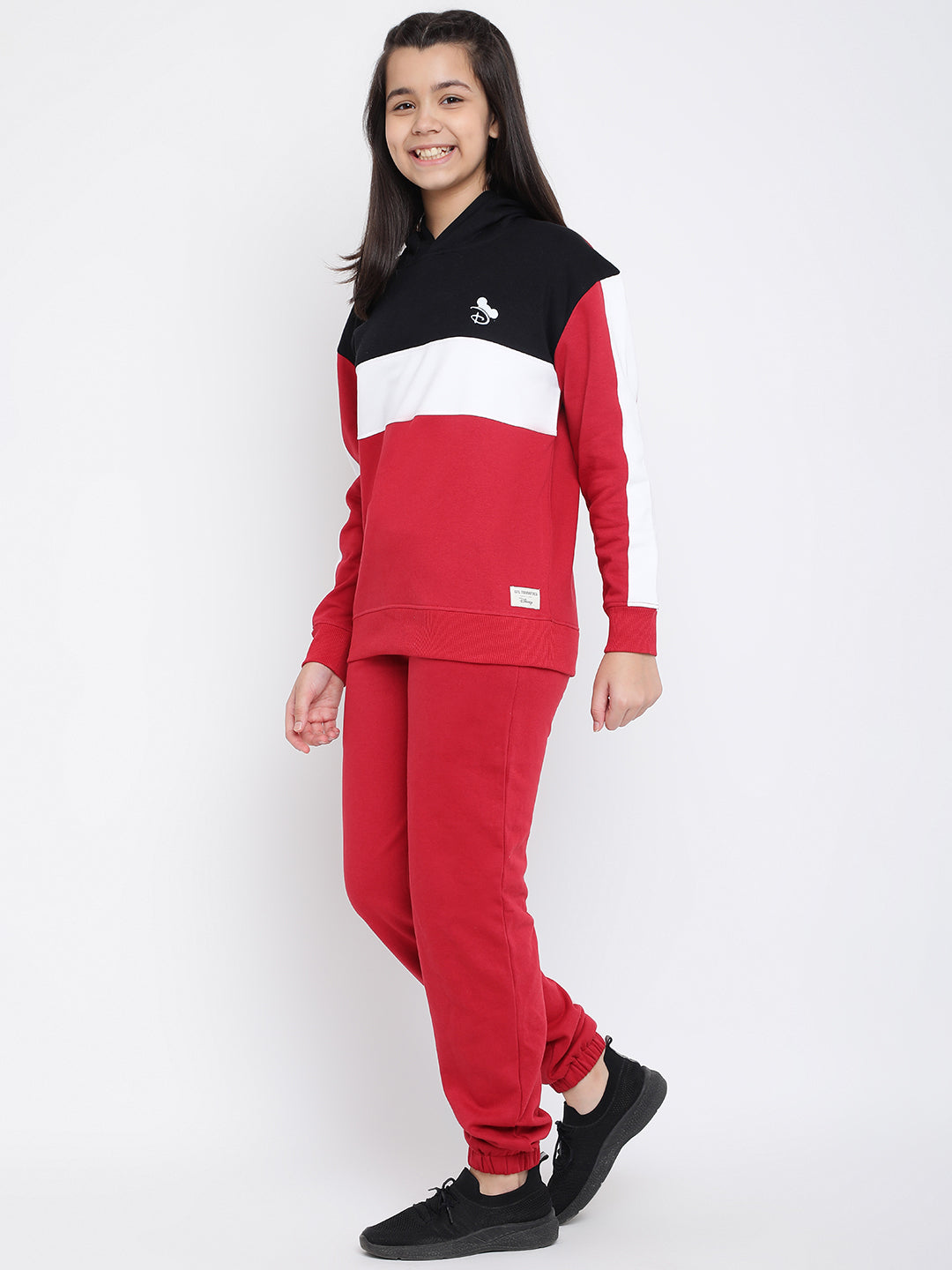 Lil Tomatoes Girls Disney Cotton Fleece Track Suits