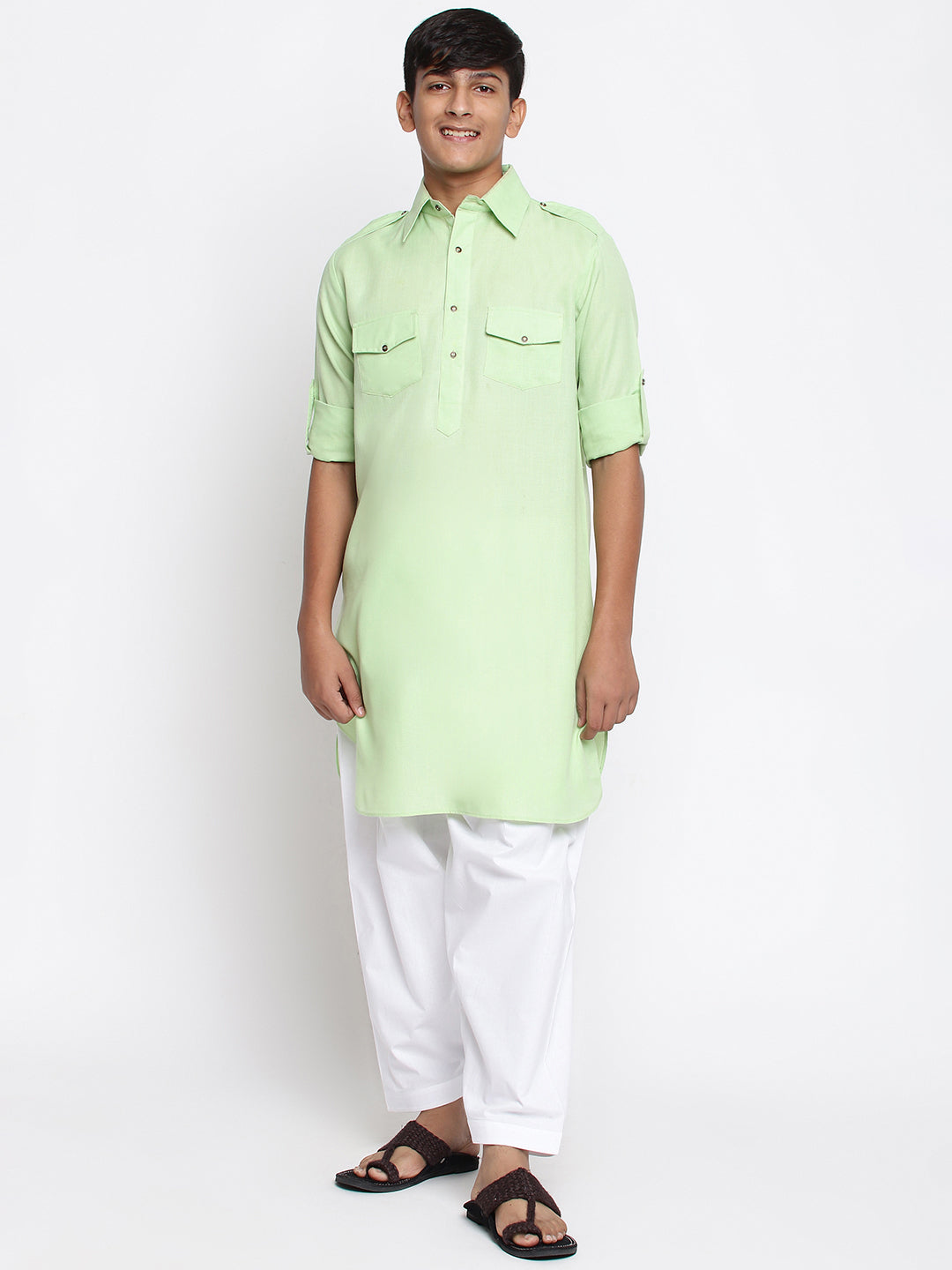 Li'l Tomatoes Boys Cotton Kurta Sets