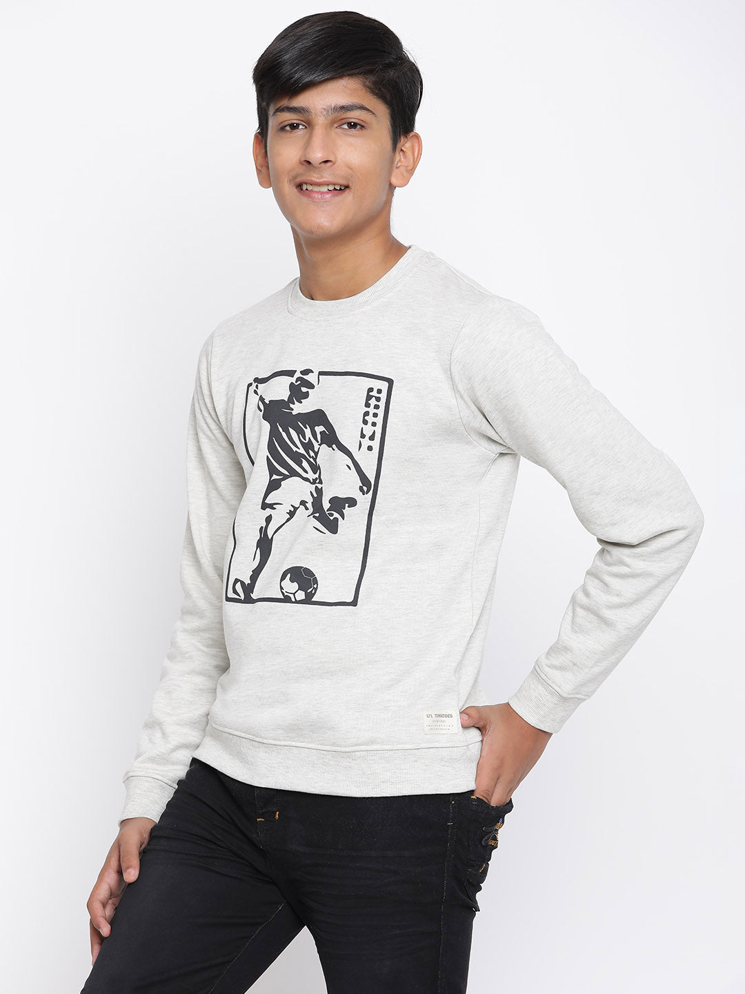 Lil Tomatoes Boys Cotton Fleece Sweatshirt