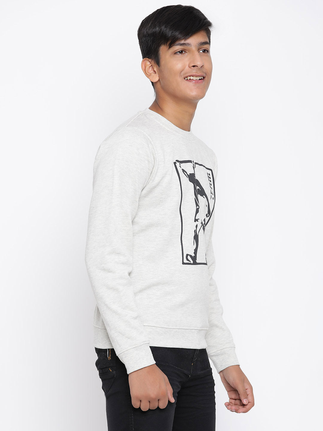 Lil Tomatoes Boys Cotton Fleece Sweatshirt