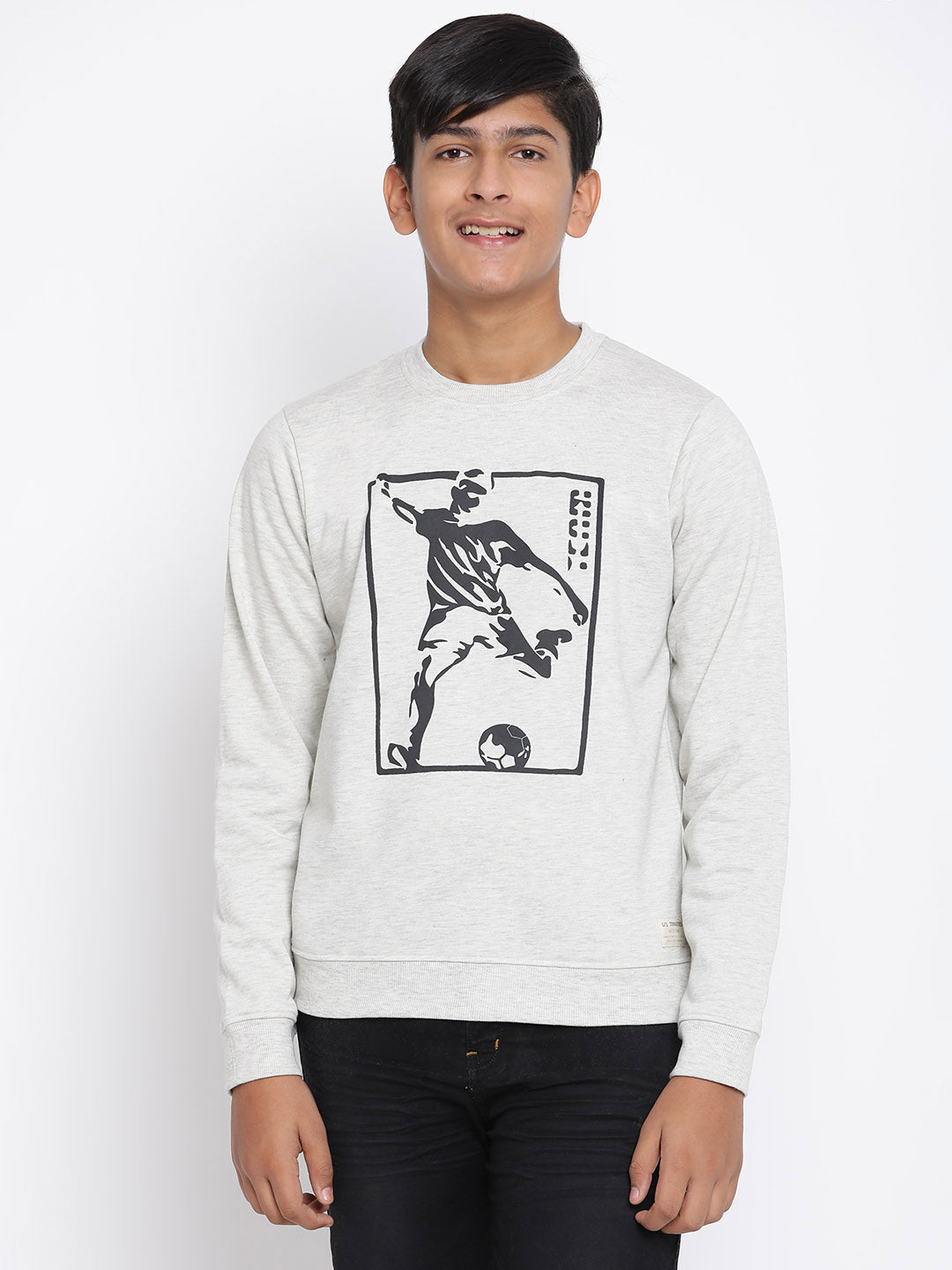 Lil Tomatoes Boys Cotton Fleece Sweatshirt