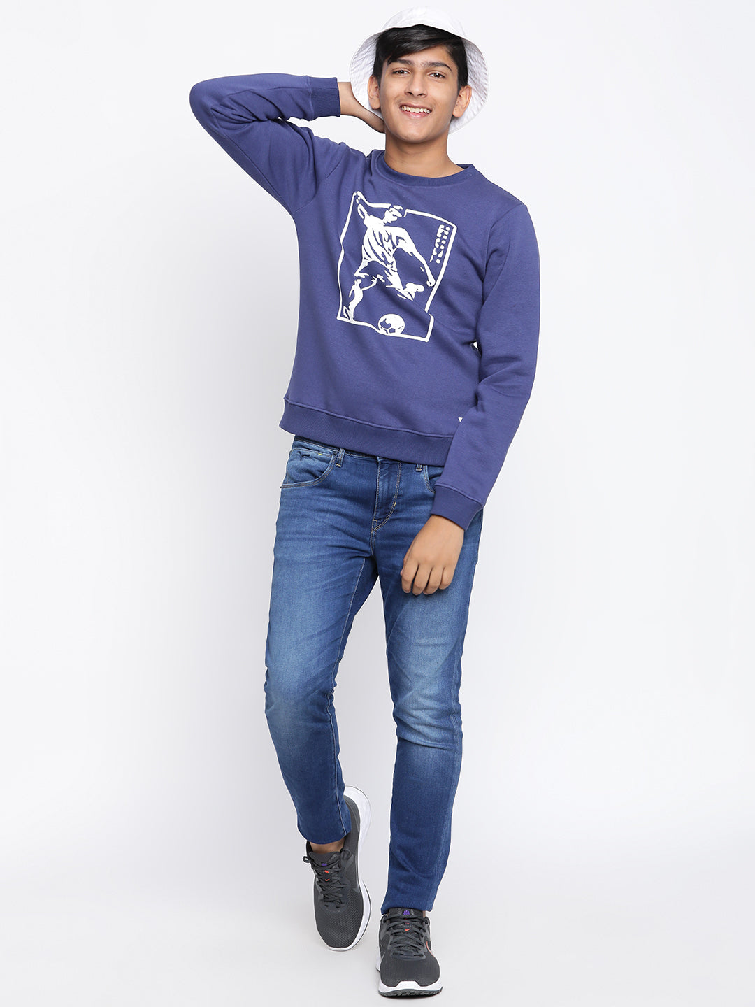 Lil Tomatoes Boys Cotton Fleece Sweatshirt