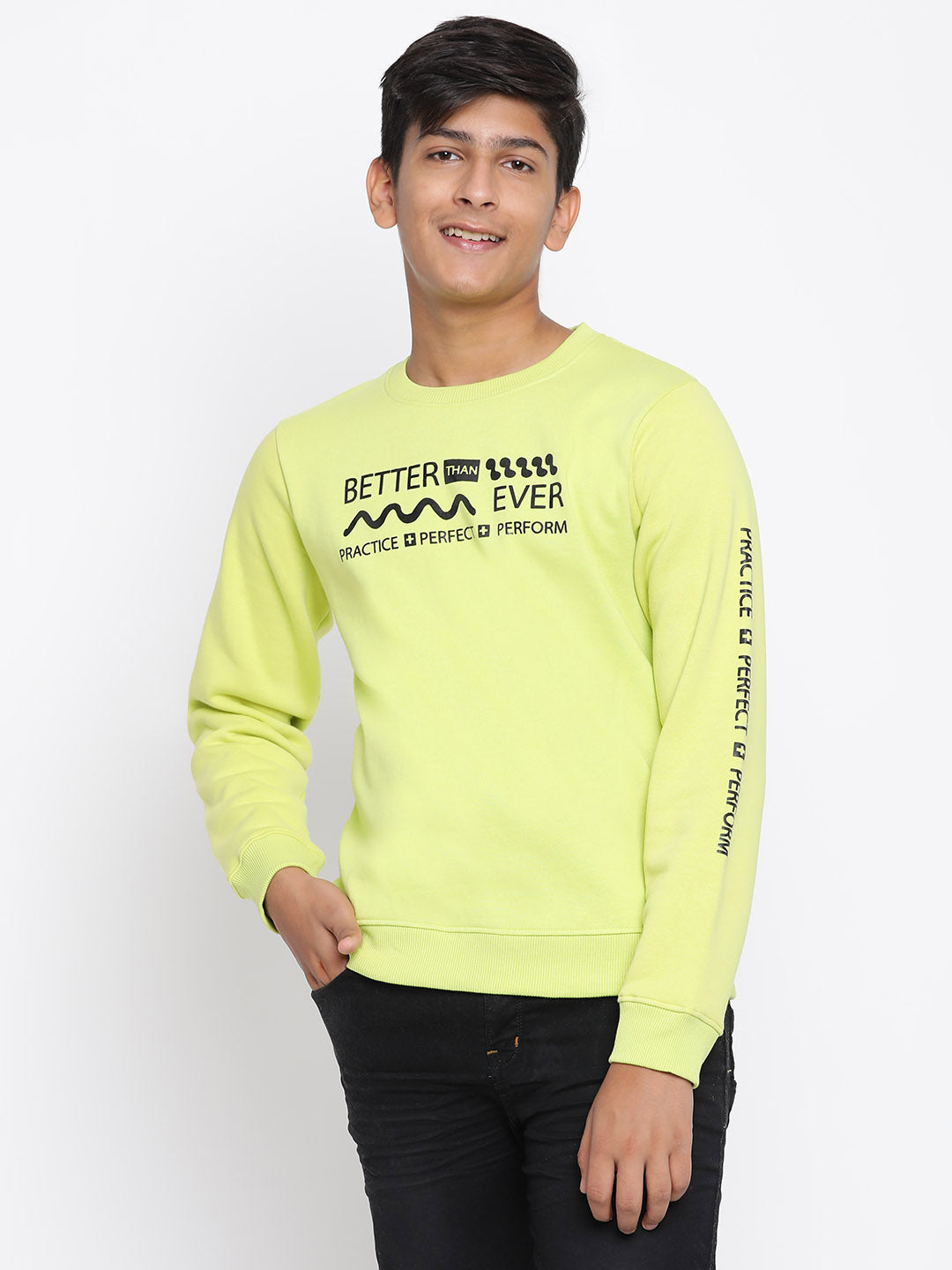 Lil Tomatoes Boys Cotton Fleece Sweatshirt