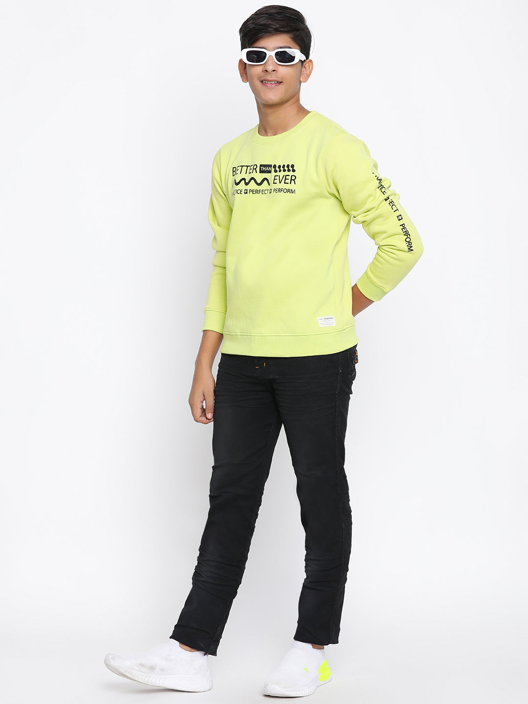 Lil Tomatoes Boys Cotton Fleece Sweatshirt