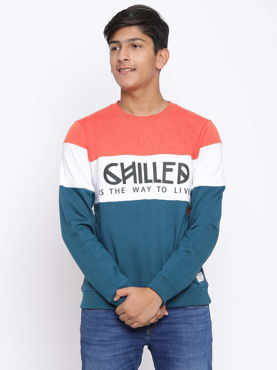 Lil Tomatoes Boys Cotton Fleece Sweatshirt