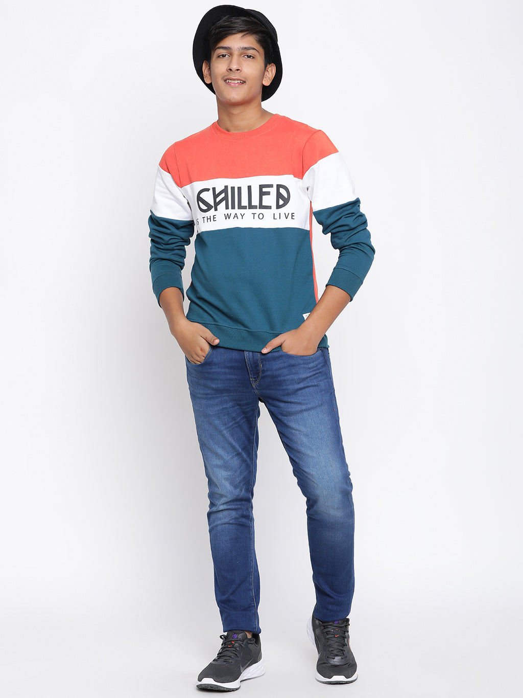 Lil Tomatoes Boys Cotton Fleece Sweatshirt