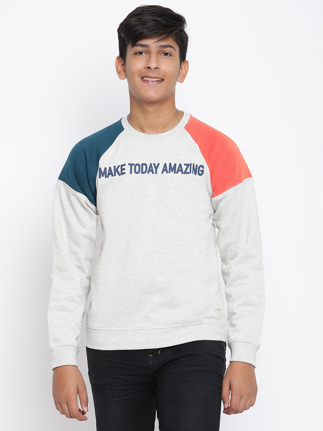 Lil Tomatoes Boys Cotton Fleece Sweatshirt