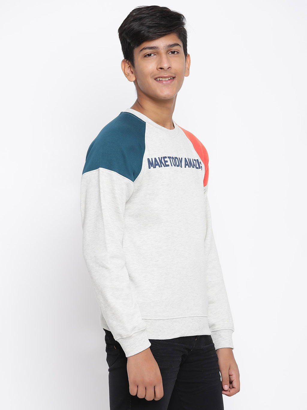 Lil Tomatoes Boys Cotton Fleece Sweatshirt