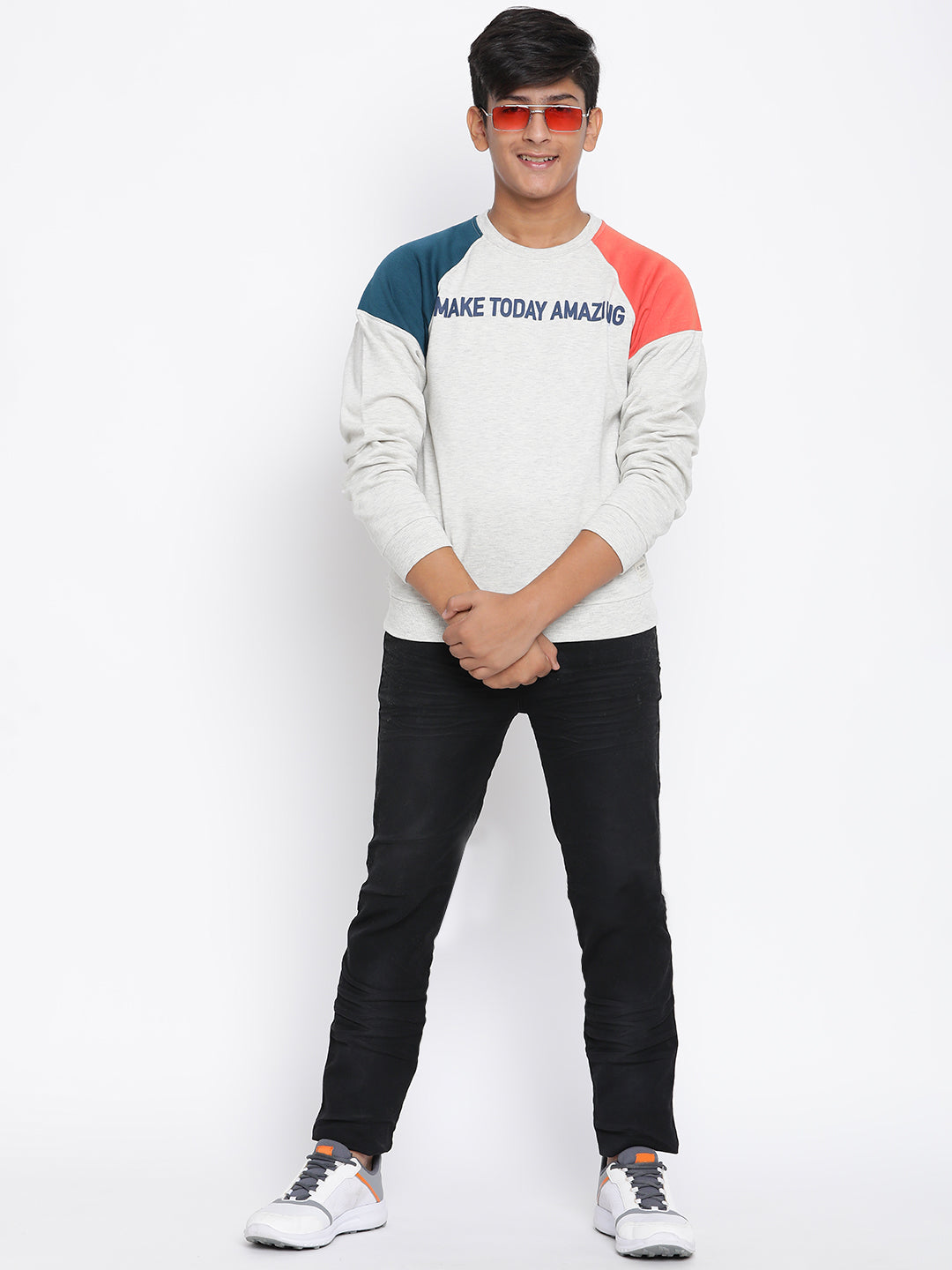 Lil Tomatoes Boys Cotton Fleece Sweatshirt