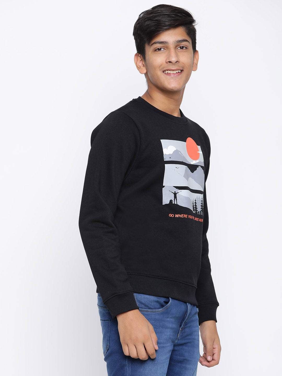 Lil Tomatoes Boys Cotton Fleece Sweatshirt