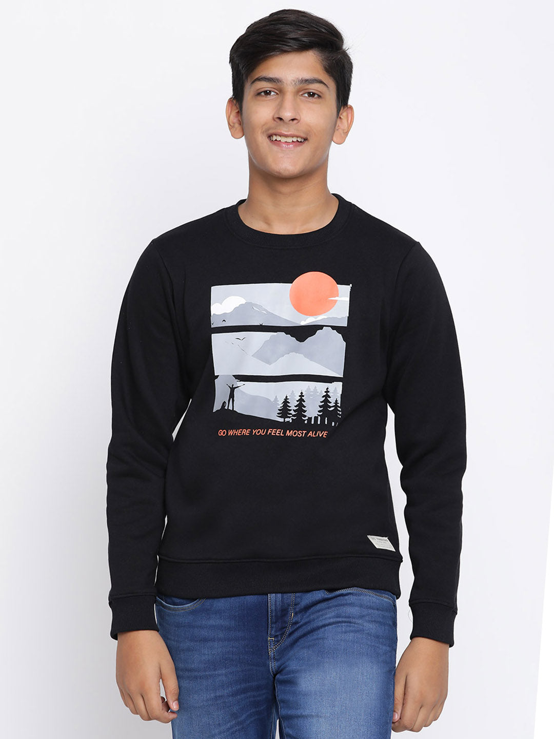 Lil Tomatoes Boys Cotton Fleece Sweatshirt