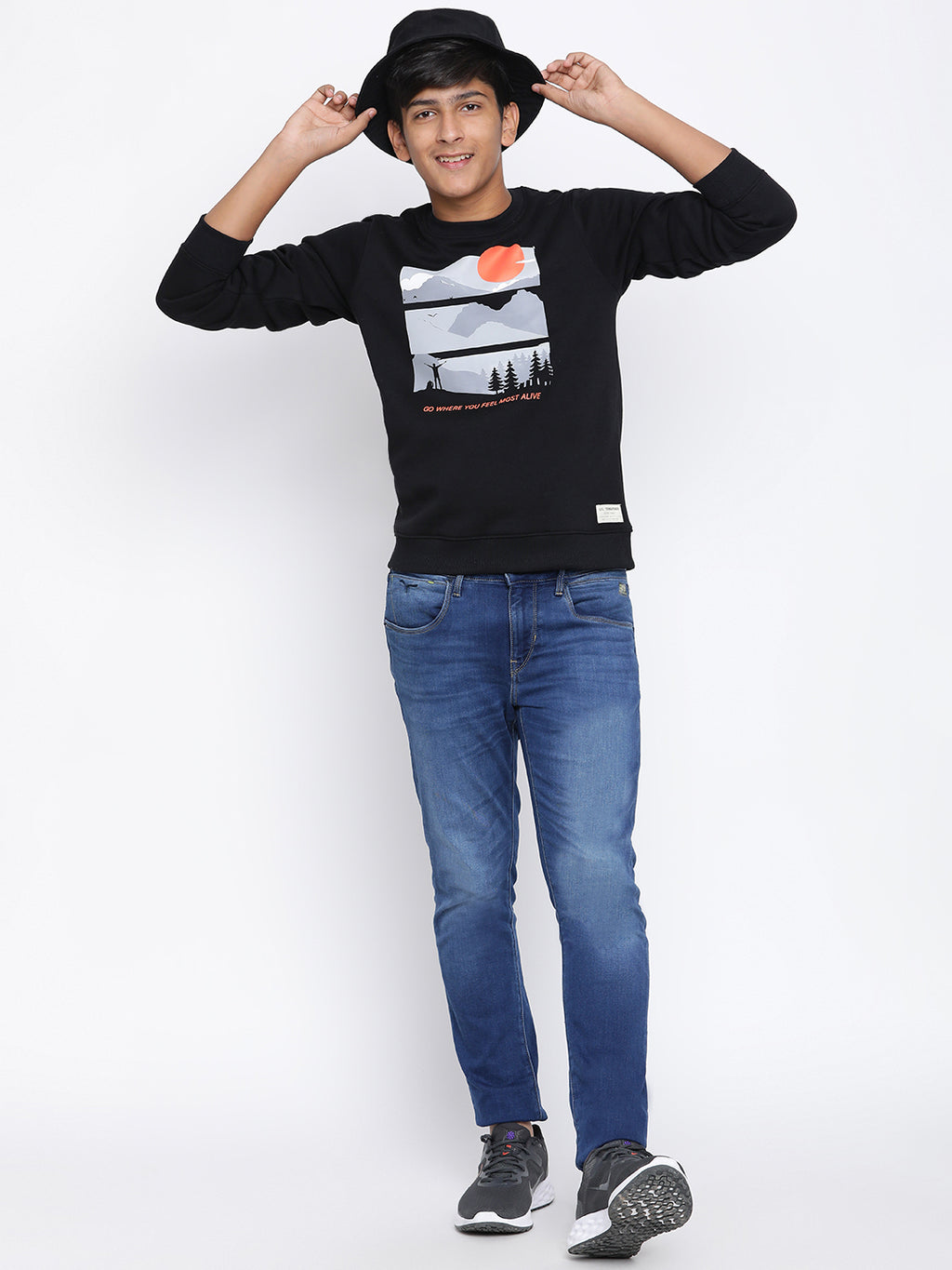 Lil Tomatoes Boys Cotton Fleece Sweatshirt