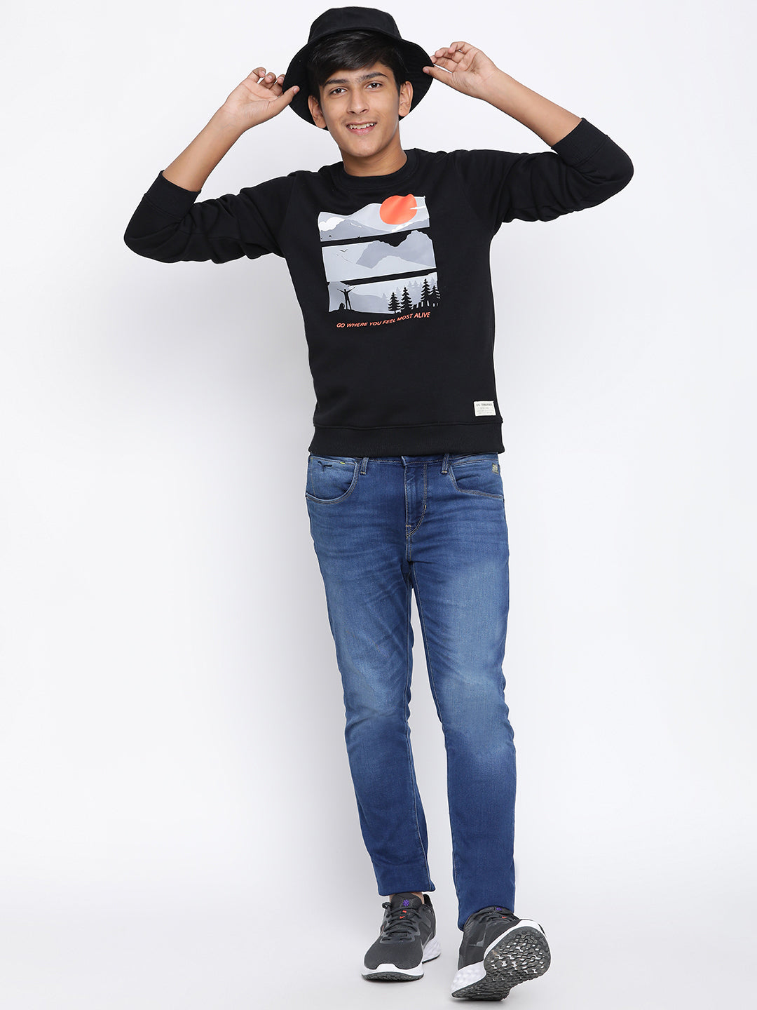 Lil Tomatoes Boys Cotton Fleece Sweatshirt