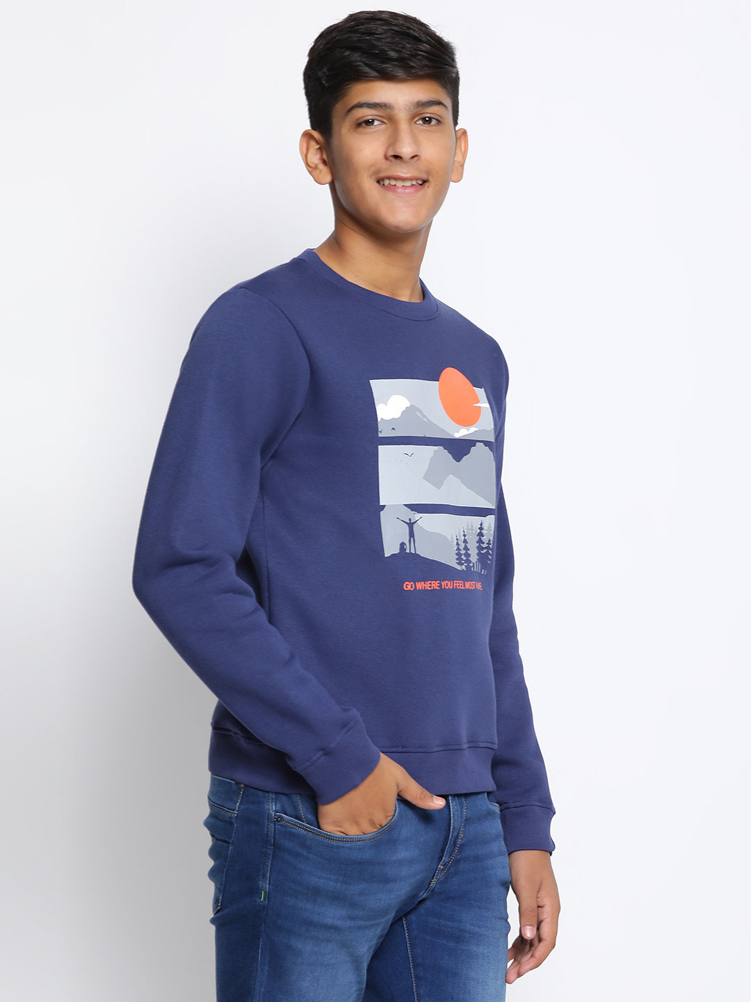 Lil Tomatoes Boys Cotton Fleece Sweatshirt