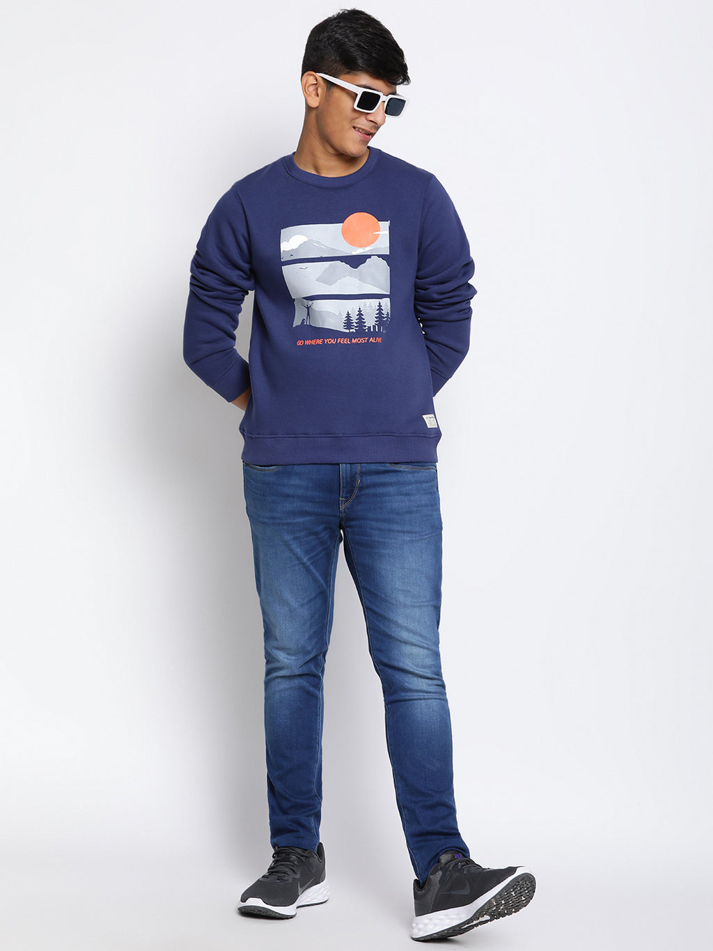 Lil Tomatoes Boys Cotton Fleece Sweatshirt