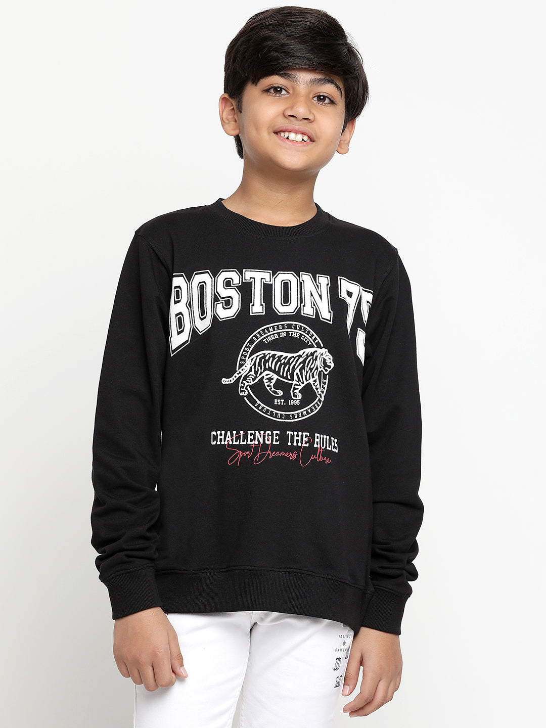 Lil Tomatoes Boys Light Weight Cotton Looper Sweatshirt