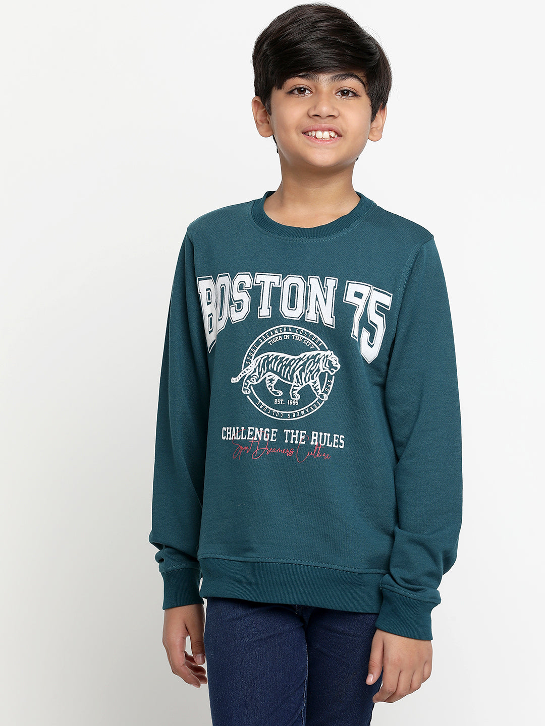 Lil Tomatoes Boys Light Weight Cotton Looper Sweatshirt