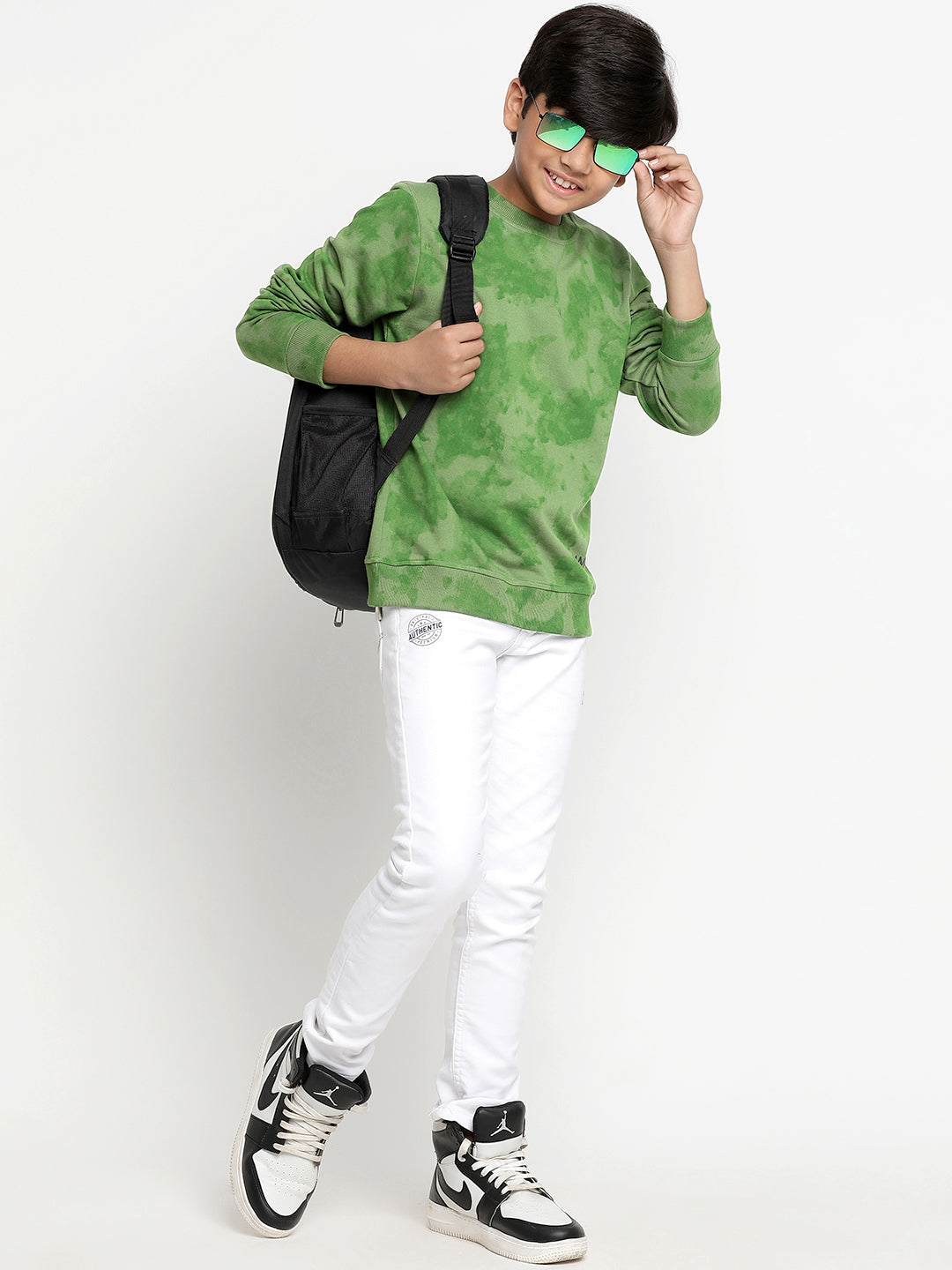 Lil Tomatoes Boys Light Weight Cotton Looper Sweatshirt