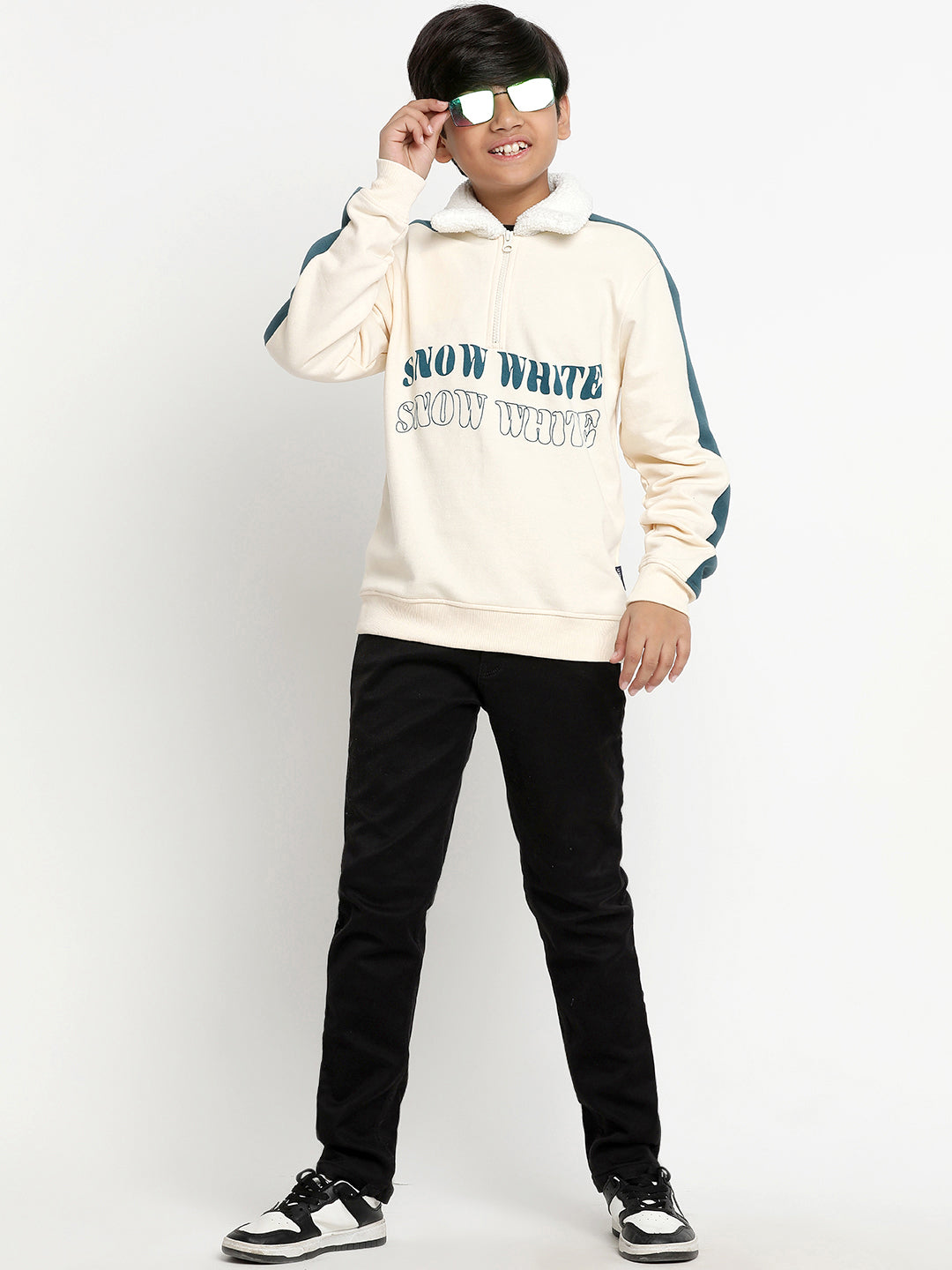 Lil Tomatoes Boys Heavy Weight Cotton Fleece Sweatshirt