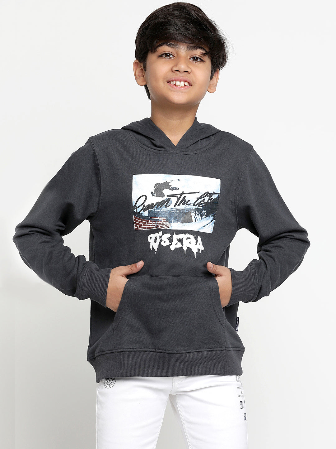 Lil Tomatoes Boys Light Weight Cotton Looper Sweatshirt
