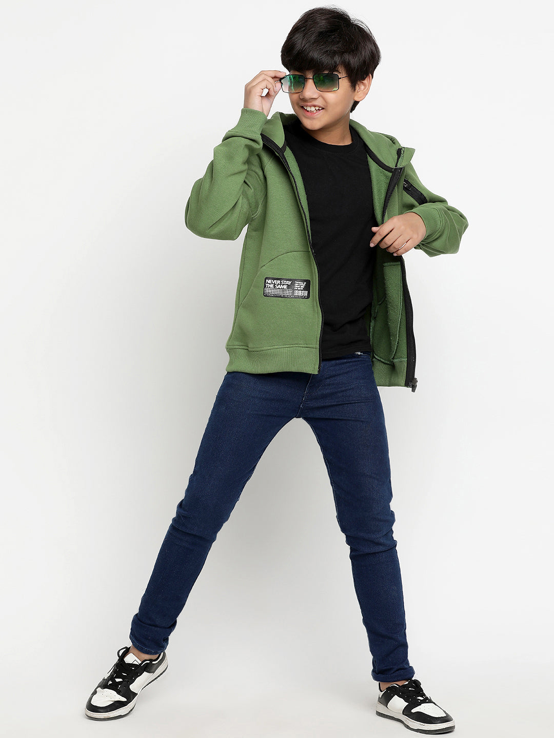Lil Tomatoes Boys Heavy Weight Cotton Fleece Sweatshirt