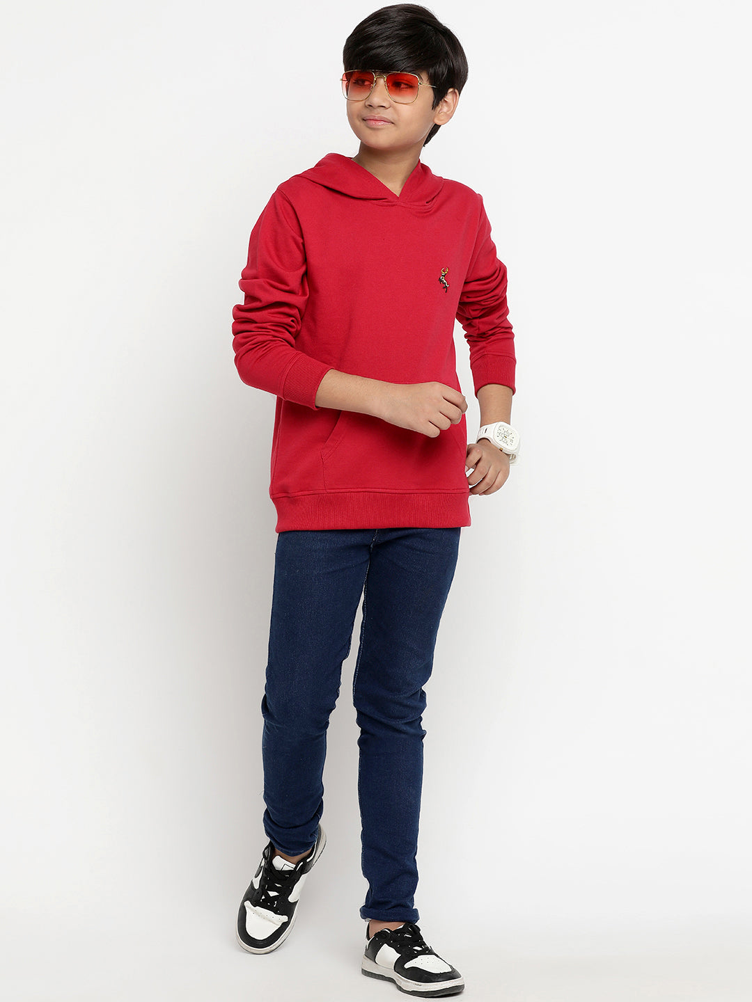 Lil Tomatoes Boys Light Weight Cotton Looper Sweatshirt