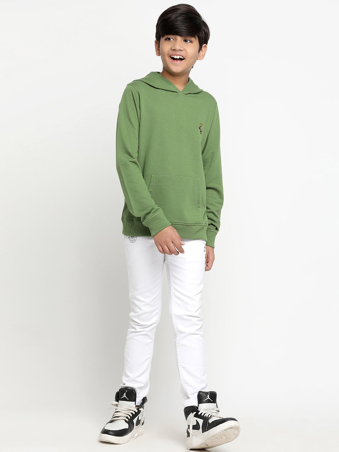 Lil Tomatoes Boys Light Weight Cotton Looper Sweatshirt