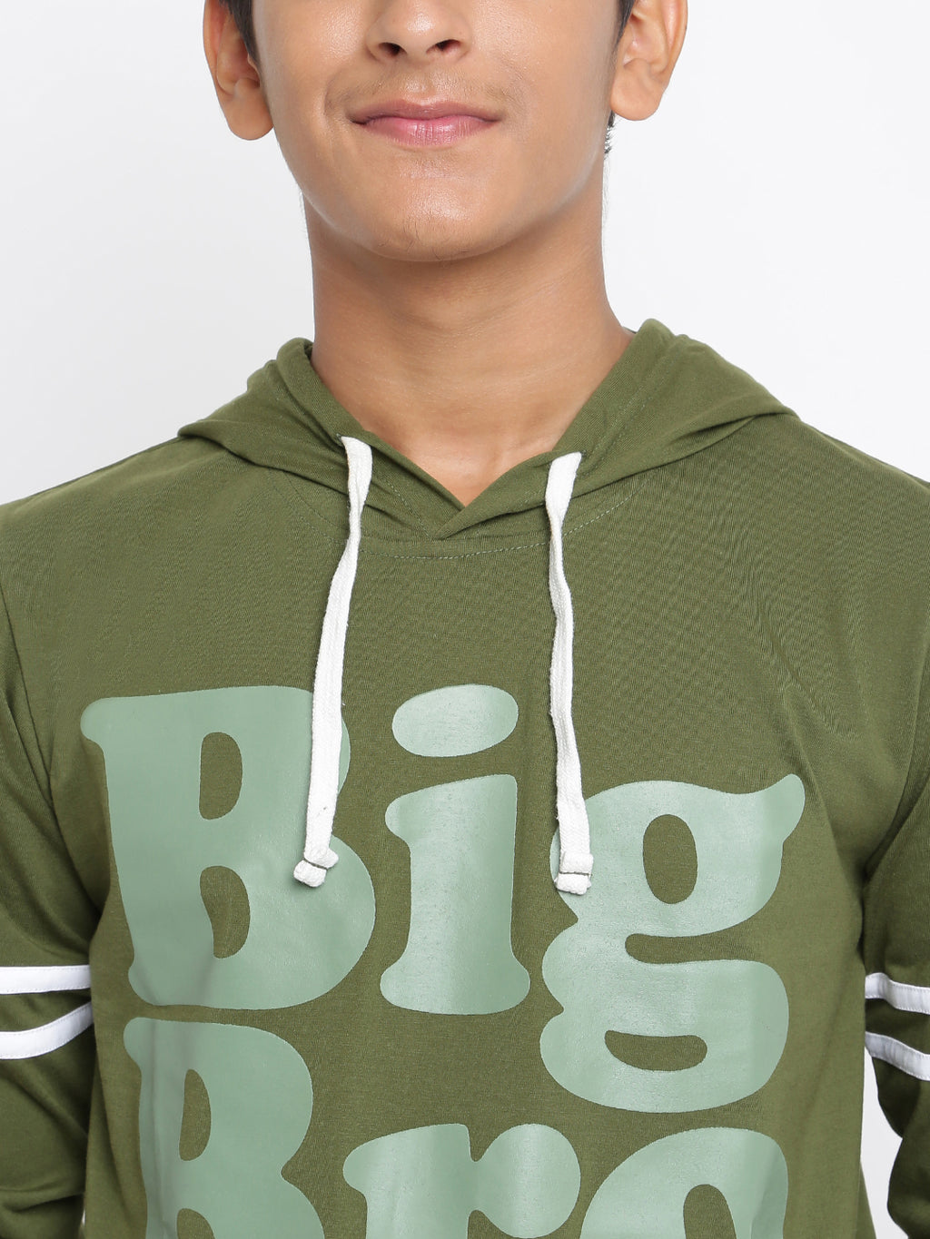 Lil Tomatoes Boys Cotton Hooded T-shirt