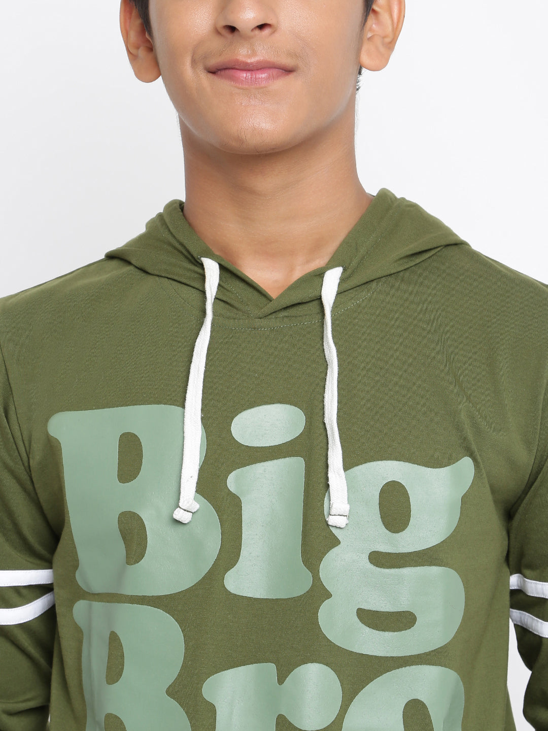 Lil Tomatoes Boys Cotton Hooded T-shirt