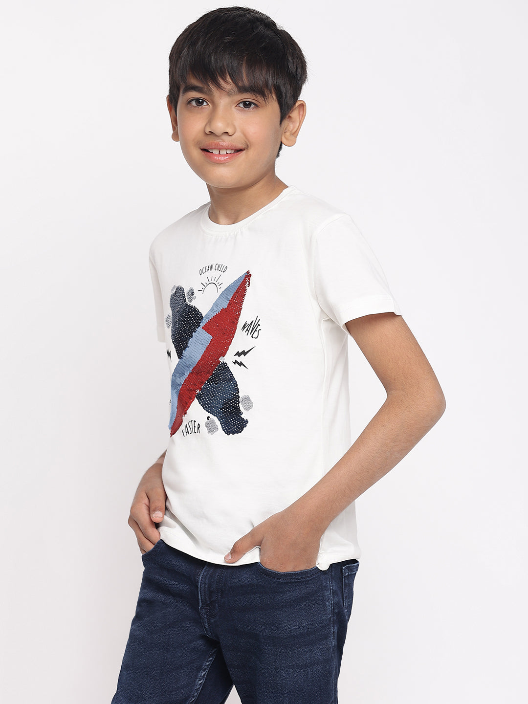 Lil Tomatoes Boys Cotton T-shirt