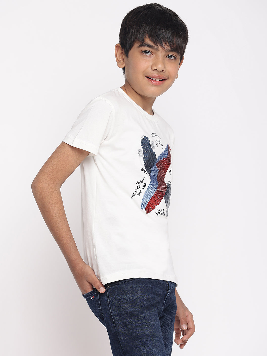 Lil Tomatoes Boys Cotton T-shirt
