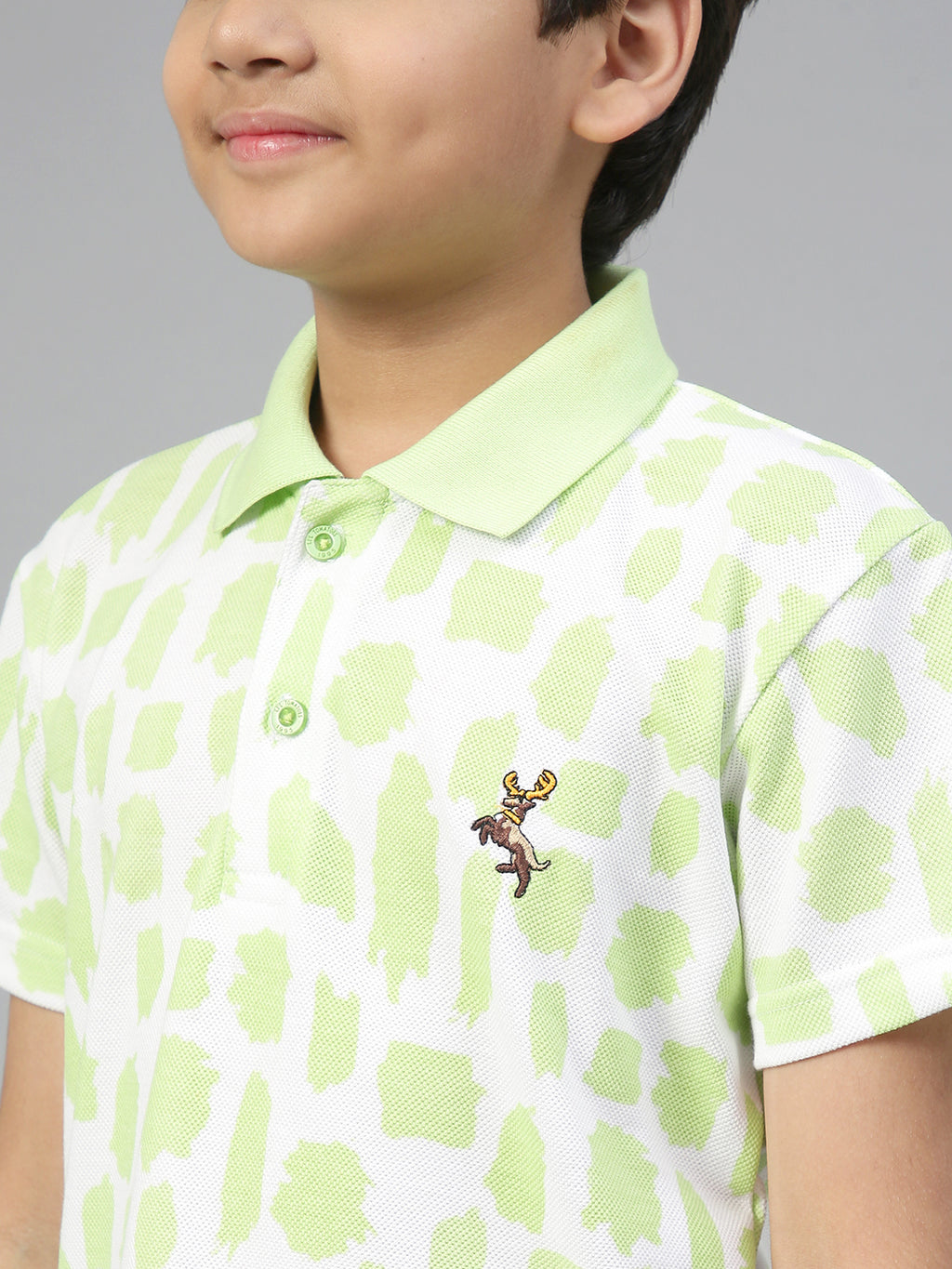 Lil Tomatoes Boys Cotton Polo T-shirt