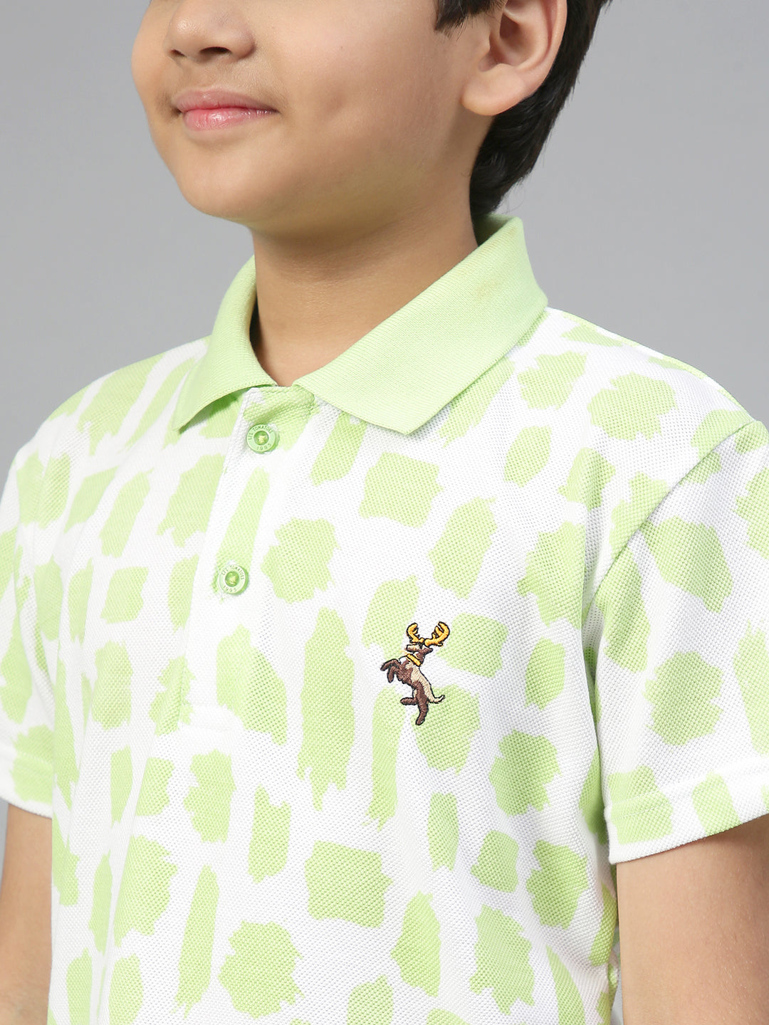 Lil Tomatoes Boys Cotton Polo T-shirt