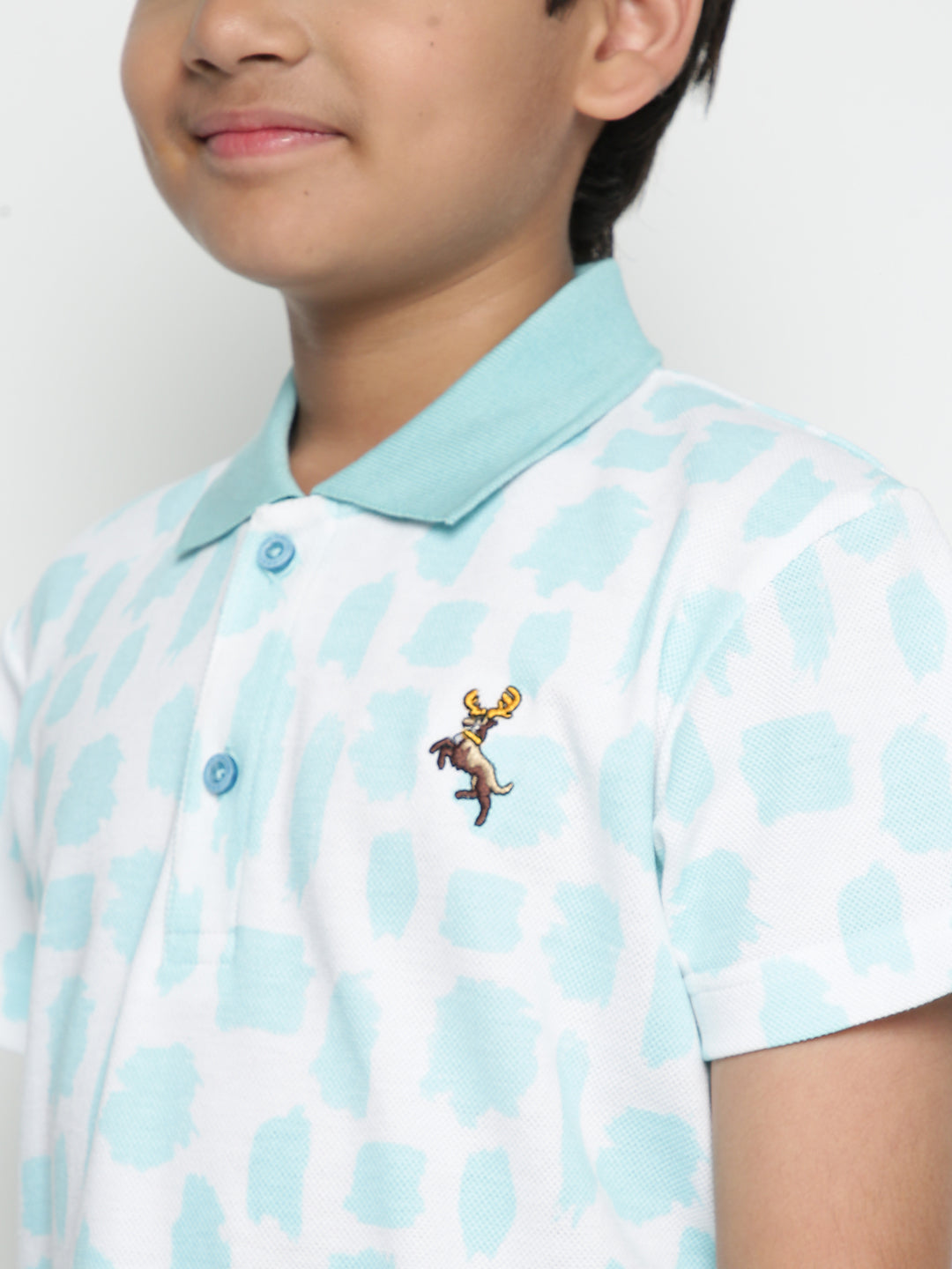 Lil Tomatoes Boys Cotton Polo T-shirt