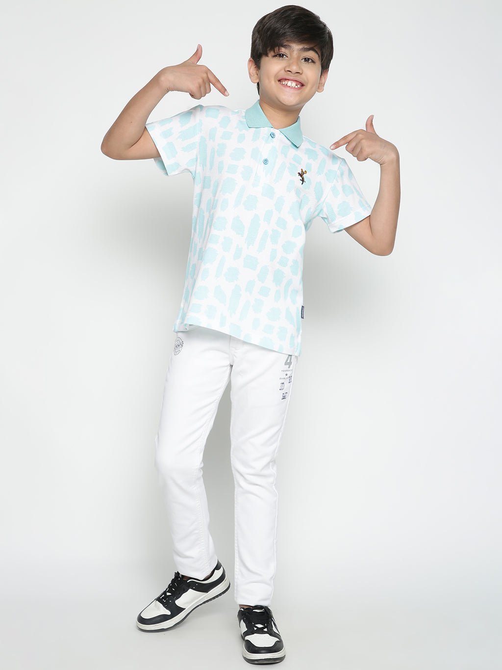 Lil Tomatoes Boys Cotton Polo T-shirt