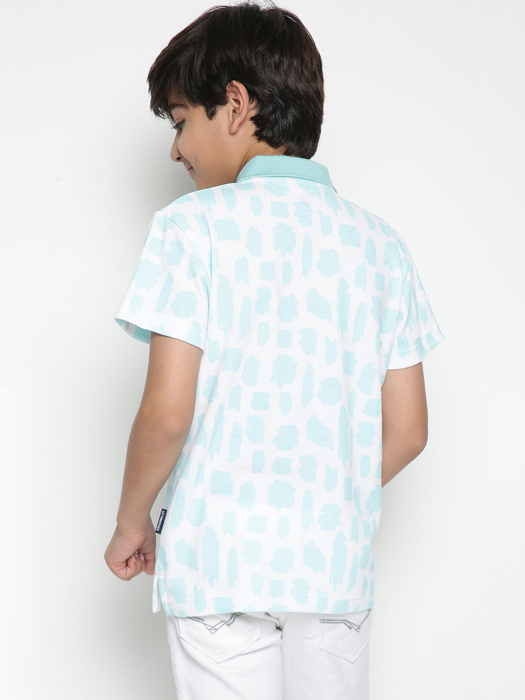 Lil Tomatoes Boys Cotton Polo T-shirt