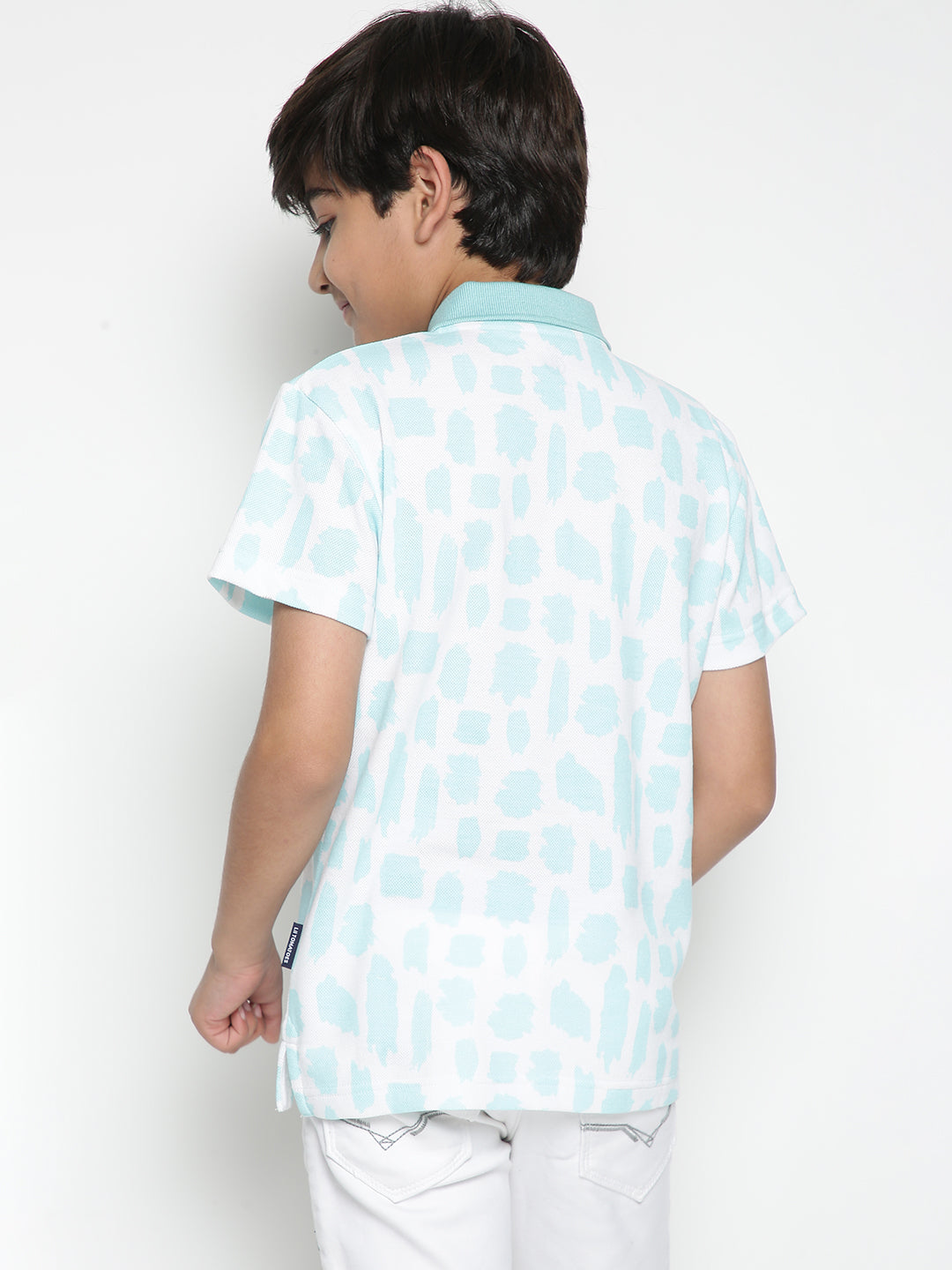 Lil Tomatoes Boys Cotton Polo T-shirt