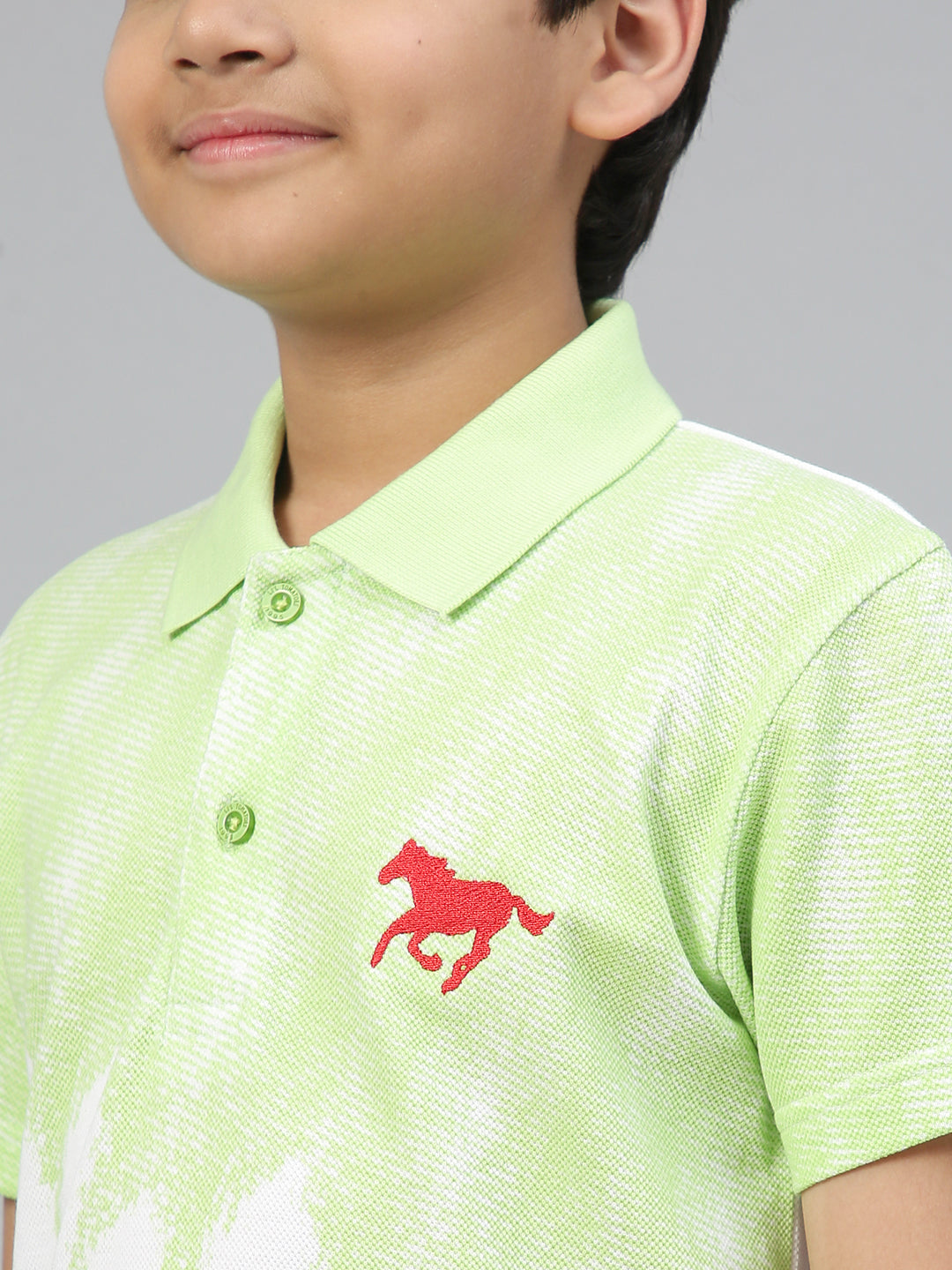 Lil Tomatoes Boys Cotton Polo T-shirt