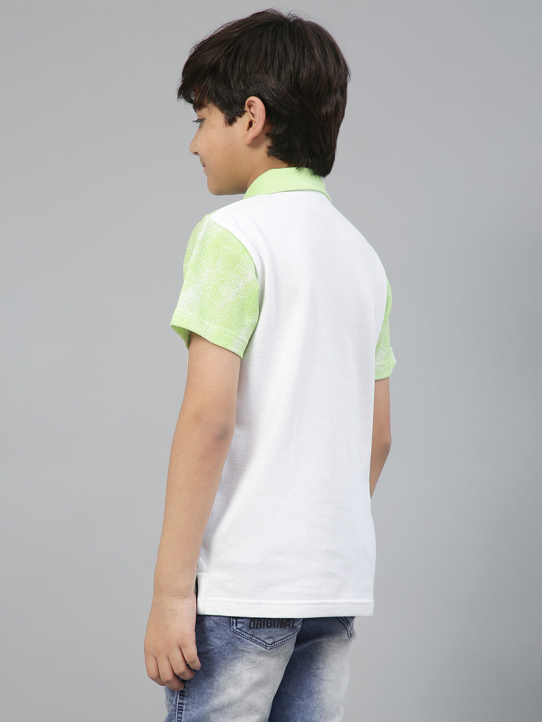 Lil Tomatoes Boys Cotton Polo T-shirt