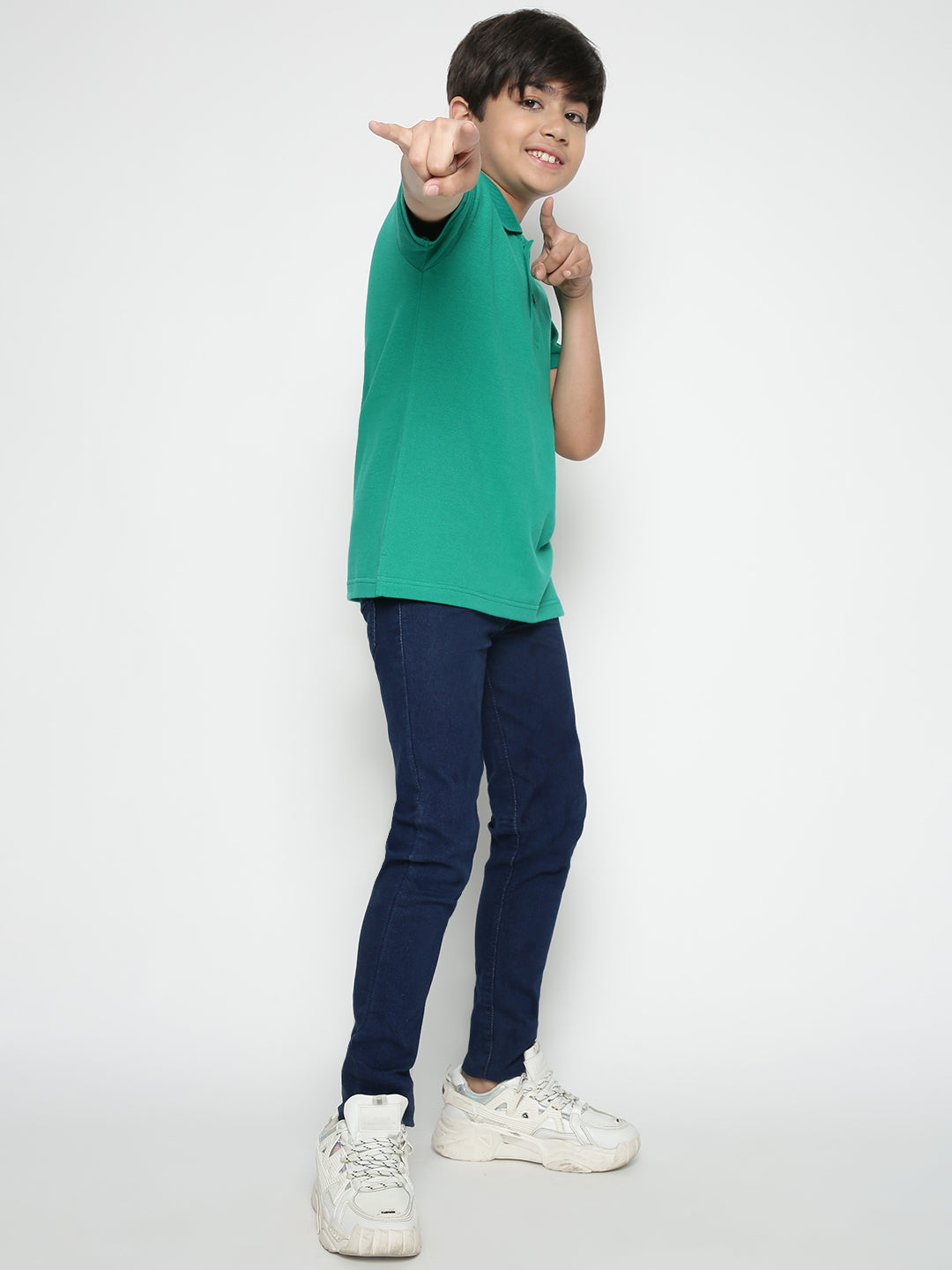 Lil Tomatoes Boys Cotton Polo T-shirt