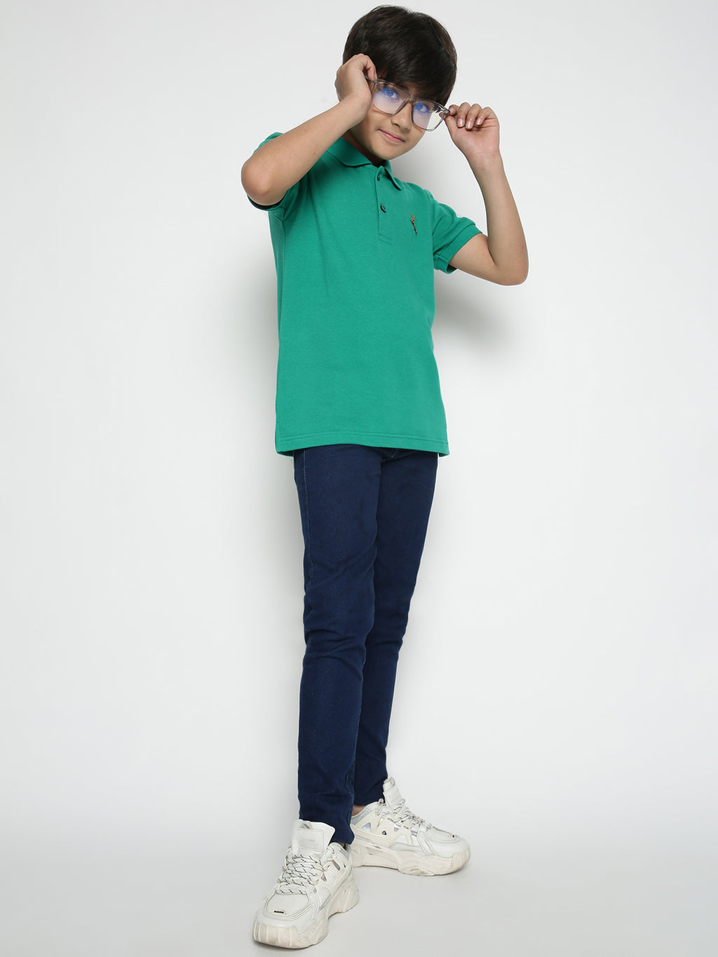 Lil Tomatoes Boys Cotton Polo T-shirt