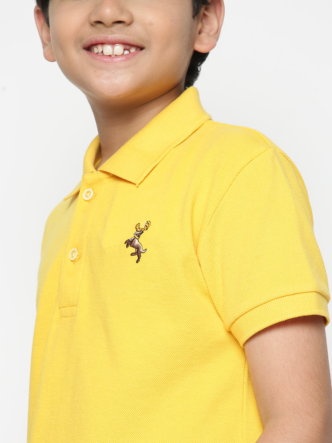 Lil Tomatoes Boys Cotton Polo T-shirt